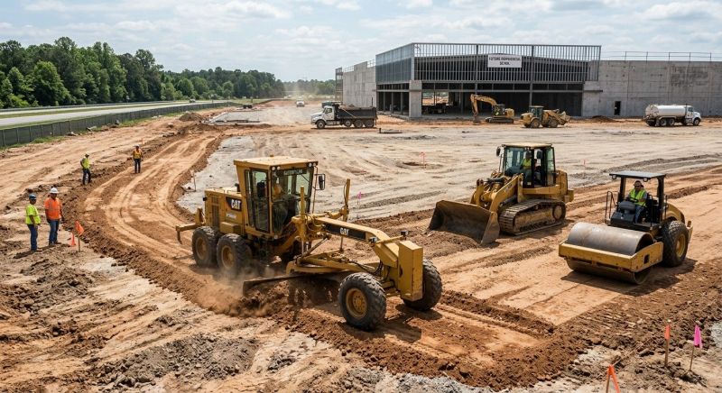 Parking Lot Leveling in Woodstock, GA